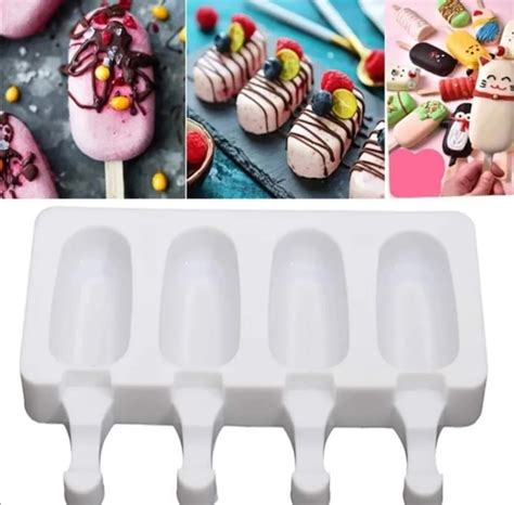 Molde De Helado De Silicona Paleta De Helado Cakesicle Mohits Importadora