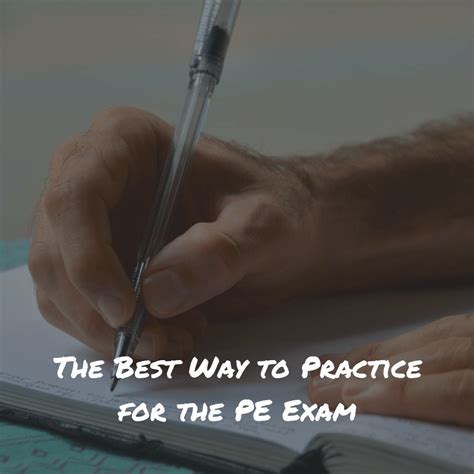 The Best Way to Practice for the PE Exam - PE Exam Coach