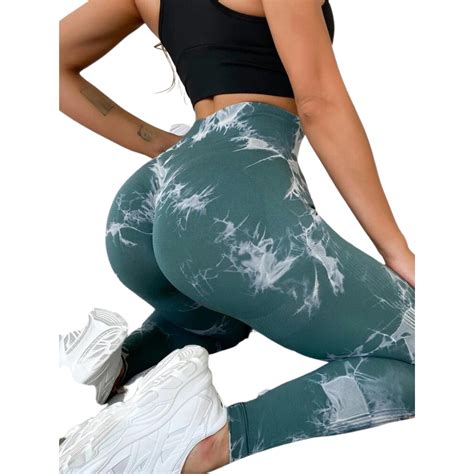 Ripley Calzas Leggings Push Up Verde Sukha