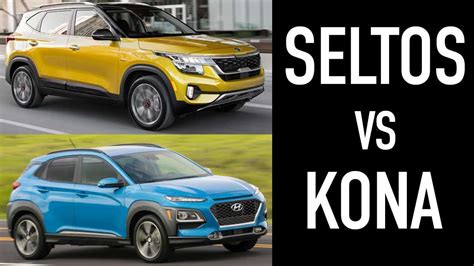 2021 Kia Seltos Vs 2020 Hyundai Kona Like Looking In A Mirror Torque News