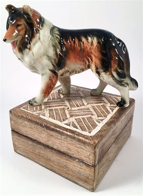 Vintage Ceramic Dog Figurine Sheltie Dog Shetland Etsy Sheltie Dogs