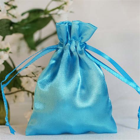 Pcs X Inch Satin Drawstring Favor Bags Wedding Gift Pouches