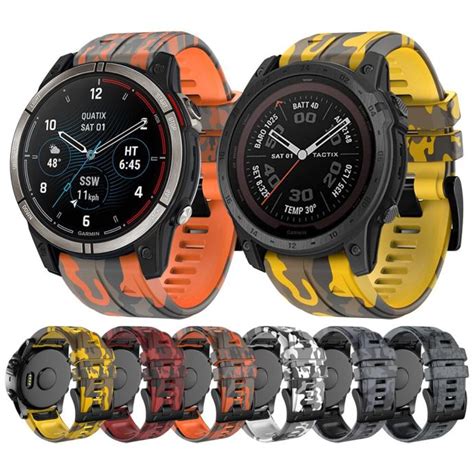 Silikonska Narukvica Remen Sat Garmin Fenix 5 6 7 Pro Plus 22 Mm