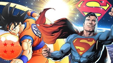 Goku Vs Superman Wallpaper By Scissor29 On Deviantart