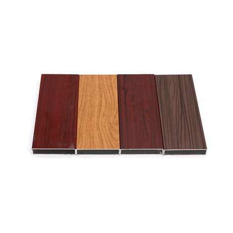 Stable Quality Powder Coating Wood Grain Aluminium Profile For Door