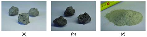 Typical morphology of steel slag [19]. (a) BOF steel slag. (b) EAF ...