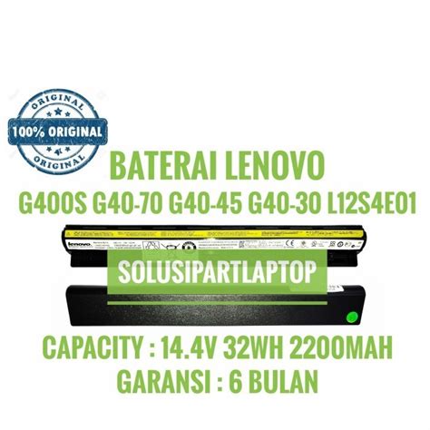 Jual Batre Baterai LAPTOP Lenovo G40 G40 30 G40 45 G40 70 G50 30