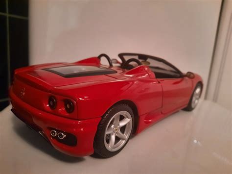 Auto Samochód Kolekcjonerski Ferrari F360 Spider Mattel Hotwhels 118