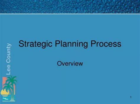 Ppt Strategic Planning Process Powerpoint Presentation Free Download Id3100737