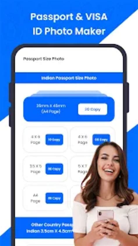 Passport Size Photo - VISA ID for Android - Download