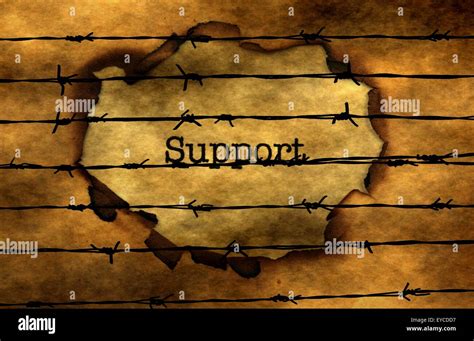 support paper hole concept stock photo alamy