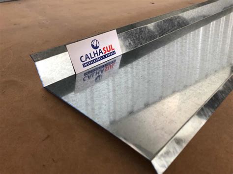 Rufo De Encosto Rufo Externo Galvanizado Corte Metros