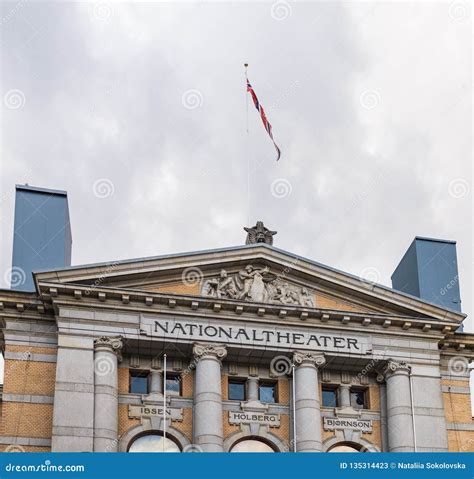 The National Theatre in Oslo, Norway Editorial Stock Photo - Image of ...