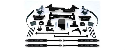 Fabtech 6 Performance System W Stealth Shocks 1988 98 Gm K1500 4wd 1992 99 Gm Suburban Blazer 2