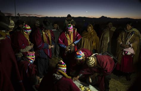 Ritos Ancestrales Reciben Al A O Nuevo Andino En Bolivia