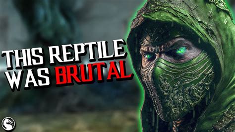 This Reptile Player S Skill Was Insane Mortal Kombat X Youtube