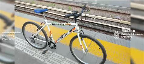 Tren Rob Una Bicicleta Intent Escapar Y Fue Detenido