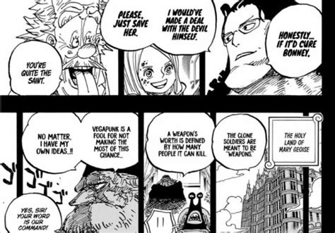 Spoiler One Piece 1100 Perjanjian Kuma Dan Gorosei Saturn Greenscene