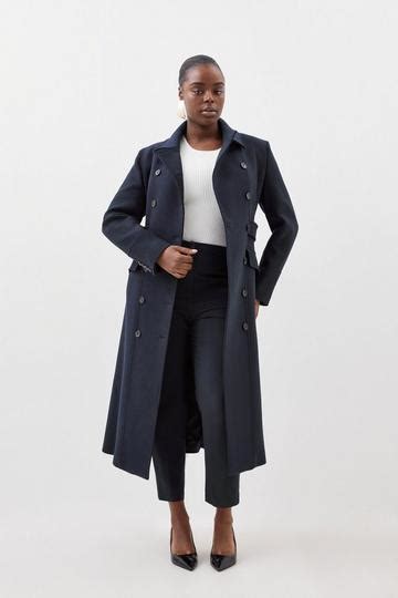 Plus Size Wool Coats Karen Millen