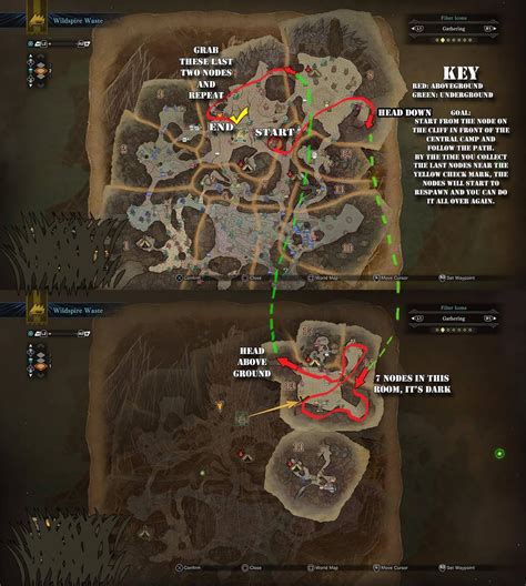 Monster Hunter World Infinite Mining Map Guide