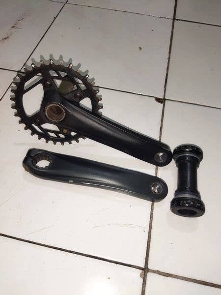 Jual Crank Crankset Prowheel BCD 76 170 32t Not Shimano Deore Slx Xt Di