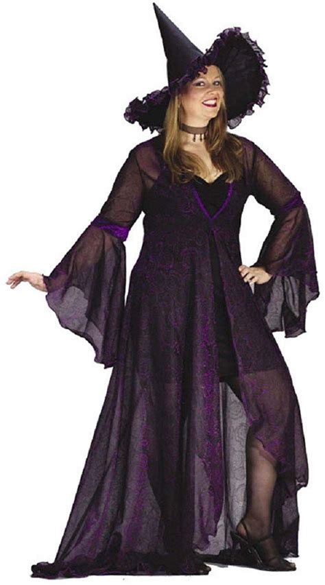 Adult Witch Costume Shimmering Rose One Size Fits 16 24