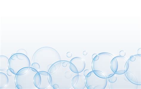 Realistic Shiny Water Soap Bubbles Background 6446595 Vector Art At