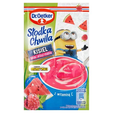 Dr Oetker S Odka Chwila Kisiel Arbuz Malina G Zakupy Online Z