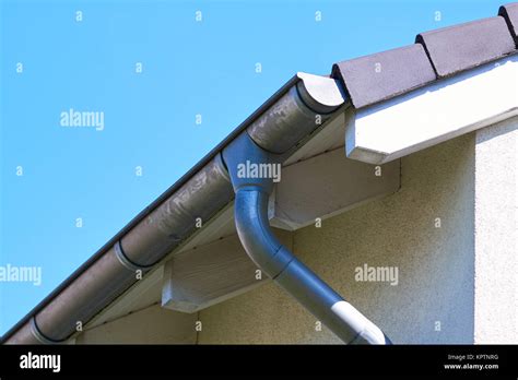 Gutter Stock Photo Alamy