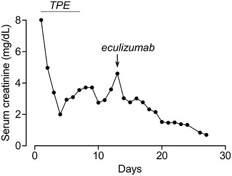 Frontiers Case Report Short Term Eculizumab Use In Atypical Hus