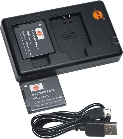 Dste Replacement For X Nb L Battery Rapid Dual Battery Charger