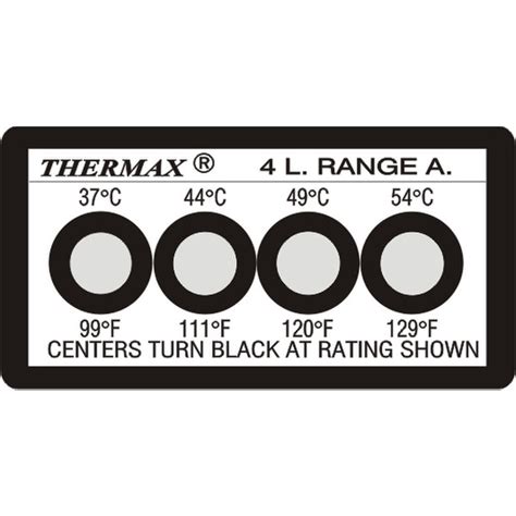 Non Reversible Temperature Labels | Temperature Labels 101