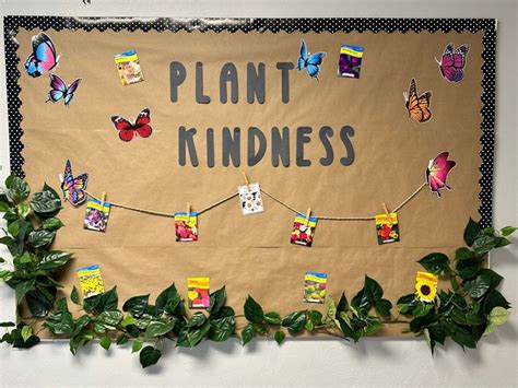 Plant Kindness Bulletin Board Kindness Bulletin Board Preschool