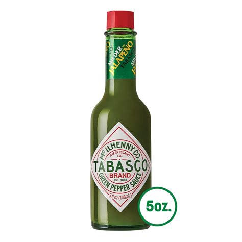 Tabasco Green Jalapeno Pepper Sauce Fl Oz Walmart