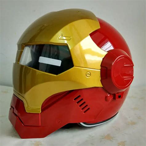 MASEI Casco De Motocicleta IRONMAN Medio Casco De Cara Abierta Para