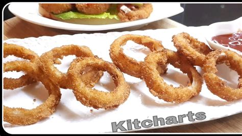 CRISPY ONION RINGS SANDWICH EASY RECIPE Ifthar Snacks YouTube