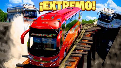 Buses Al Borde Del Precipicio Por Colombia American Truck Simulator