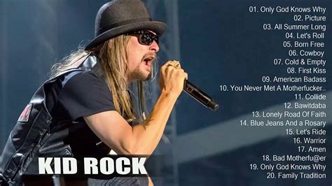 Kid Rock Top Tracks Top 30 Best Songs Of Kid Rock Collection Youtube