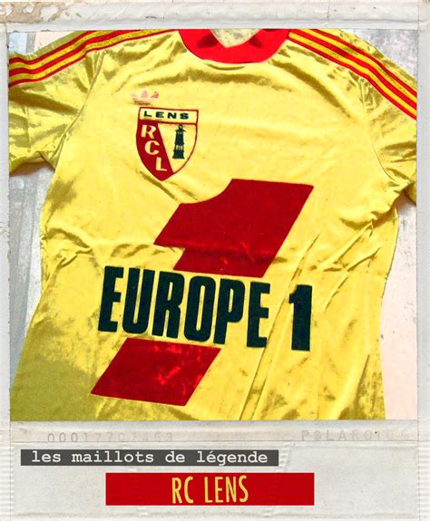 MAILLOT DE LEGENDE R C Lens