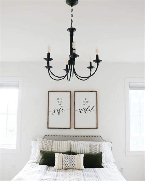 Black Candelabra Bedroom Chandelier - Soul & Lane