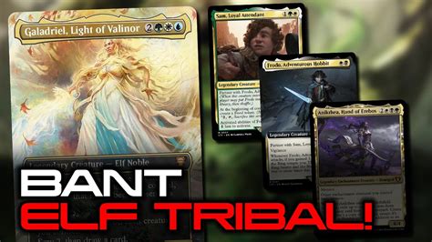 Galadriel Light Of Valinor Commander Gameplay Tribalkai Youtube