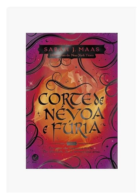 Corte de Névoa e Fúria vol 2 Corte de Espinhos e Rosas Livro