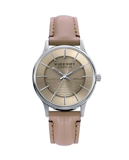 Reloj Viceroy Mujer 401200 17 Piel Beige Joyeriacanovas