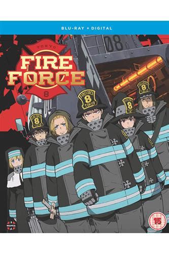 Fire Force Season 1 Part 1 Ep 1 12 Blu Ray Yuki Yase David