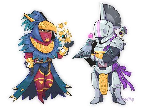 Spookymatters On Twitter Osiris And Saint Destiny Art