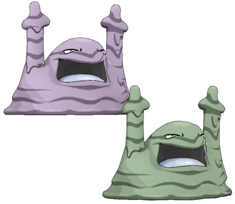 3ds Pokémon X Y 089 Muk The Models Resource