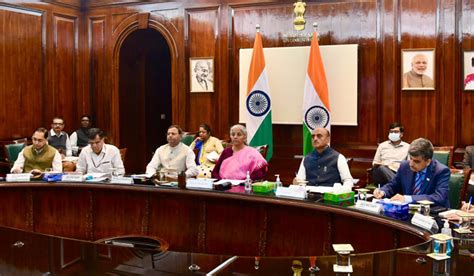 FM Nirmala Sitharaman Begins Pre Budget Meetings The Week