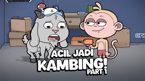 ACIL MAU DI KURBANIN Part 1 KARTUN KOCAK DALANG PELO YouTube