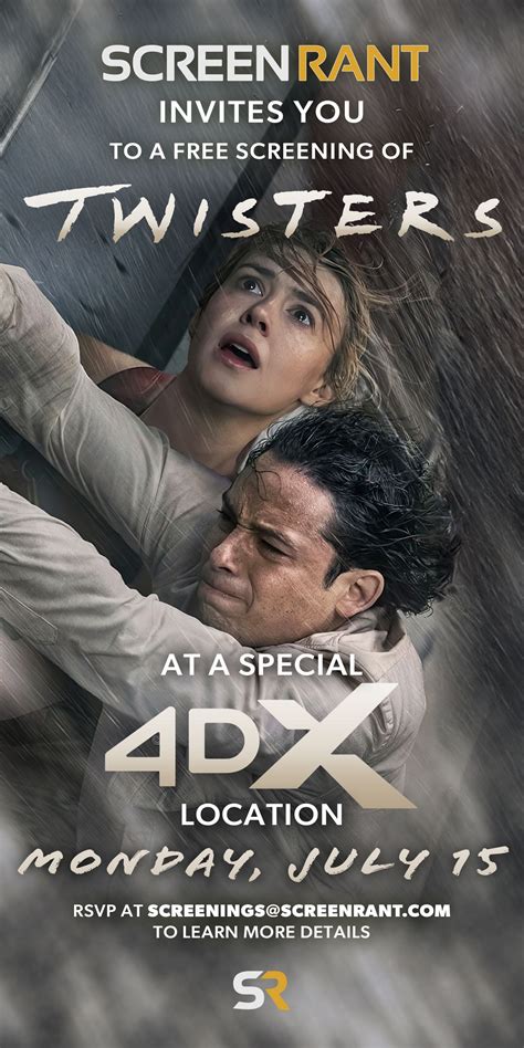 Twisters 2024 Showtimes 4dx Tony Wenona