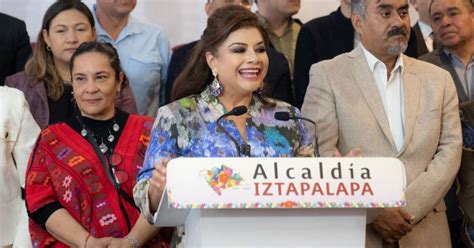 Clara Brugada Pide Licencia Como Alcaldesa De Iztapalapa Irá Por La